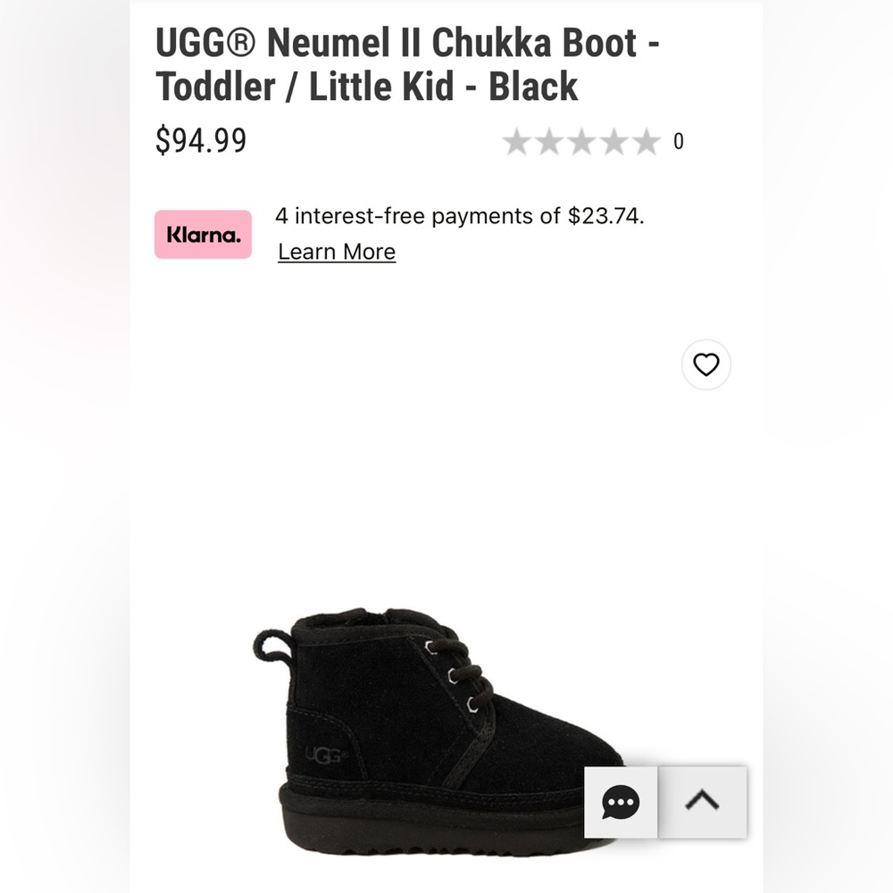 Toddler Ugg Zip Boots